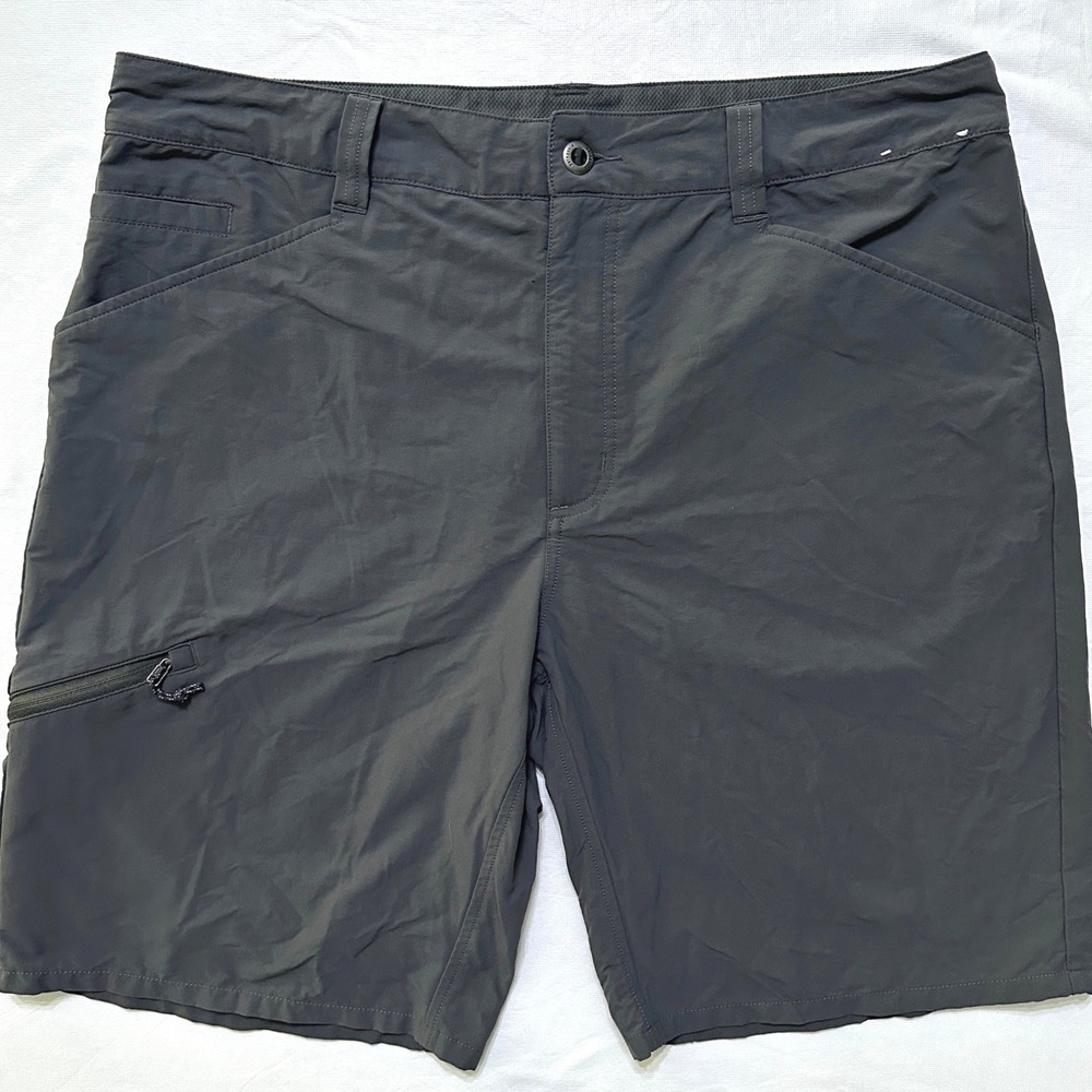 PATAGONIA Quandary Shorts Men's 38 Gray Hiking Travel Stretch Outdoor Climbing